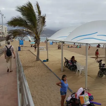 アパート Vivienda En Las Canteras Las Palmas *